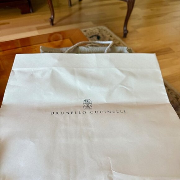 BRUNELLO CUCINELLI Adjustable Clips Pants Hangers, "6" Pack"& BC Shopping BAG! - Picture 2 of 5